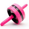 Pink Ab Roller BiJun ABS Wheel with Steel Frame-3