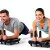 Hlthair Green Stainless Steel Exercise Wheel-1