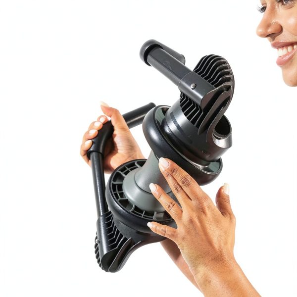 Ab Roller BETER Metal Dual Wheel for Home-6