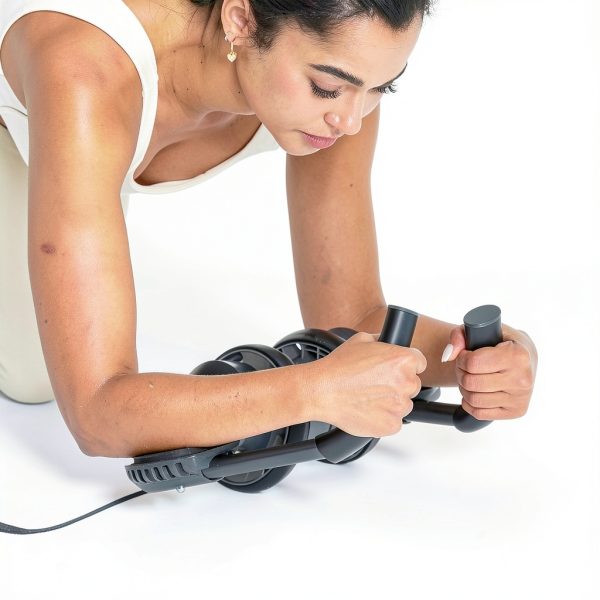 Ab Roller BETER Metal Dual Wheel for Home-2