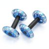 Kisangel Ab Roller Wheel PVC Dual Wheel Trainer-6