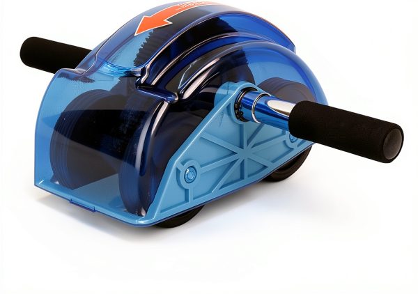 CfoPiryx Ab Roller Blue ABS Core Strength Trainer-3