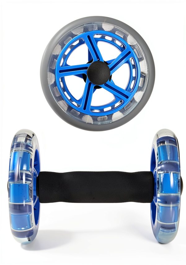 Kisangel Ab Roller Wheel PVC Dual Wheel Trainer-1