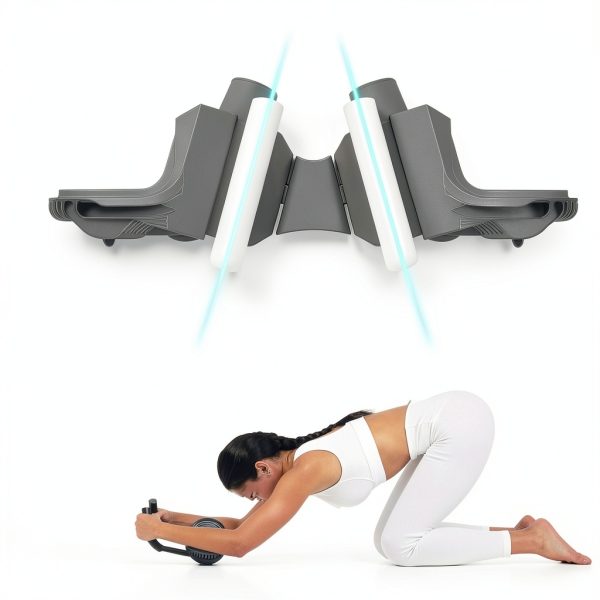 Ab Roller BETER Metal Dual Wheel for Home-5