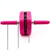 Pink Ab Roller BiJun ABS Wheel with Steel Frame-2