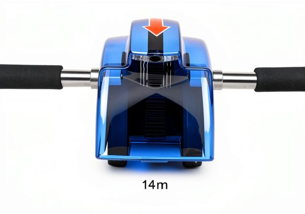 CfoPiryx Ab Roller Blue ABS Core Strength Trainer-6