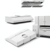 Empava Ductless Under Cabinet Range Hood 30 Inch, Convertible Ducted (Rear/Top Vent), 300 CFM, Push Button Plug in, Stainless Steel-5