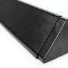 Black Adjustable Fireplace Hood for 28 to 48" Harmony Burners Fireplace Hood Heat Shield （Patent Applied）-2