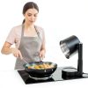 Portable Range Hood - Detachable Aluminum Grease Filter, 3 Speed Exhaust Fan for Indoor & Outdoor RV Cooking, Compact Kitchen Ventilation for BBQ, Grilling, and Stovetop Use-1