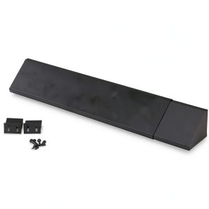 Black Adjustable Fireplace Hood for 28 to 48" Harmony Burners Fireplace Hood Heat Shield (Patent Applied)-0