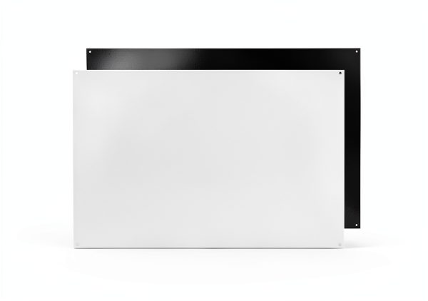 Broan-NuTone Reversible Backsplash Splatter Guard 30x24 Black/White-2