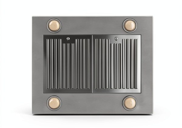 30 in. COSMO Lumin Island Range Hood 380 CFM Stainless Steel LED-7