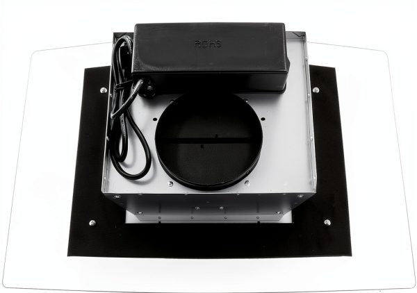 30 in. COSMO Lumin Island Range Hood 380 CFM Stainless Steel LED-11