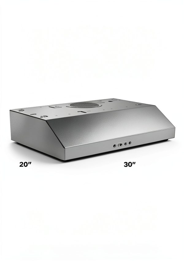 Broan NuTone BCSQ130SS Under-Cabinet Range Hood 30-Inch Steel-4